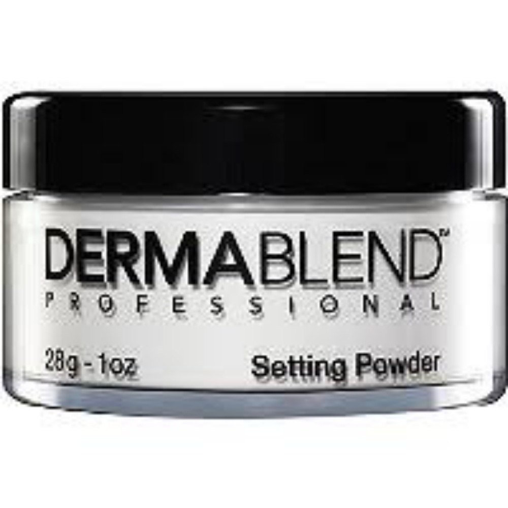 Dermablend loose setting powder.  Original